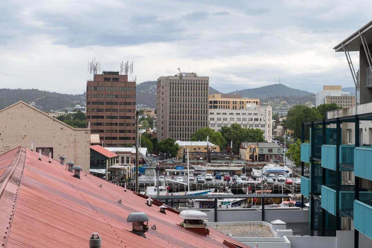 苏丽婉克芙公寓式酒店 霍巴特 外观 照片 Albuquerque skyline